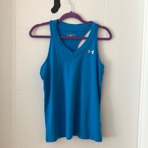 Under Armour Blue Heat Gear Racerback
